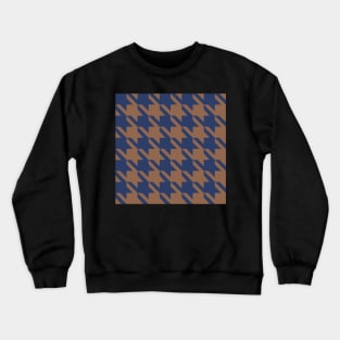 Little Critter Houndstooth - Light Brown and Navy Crewneck Sweatshirt